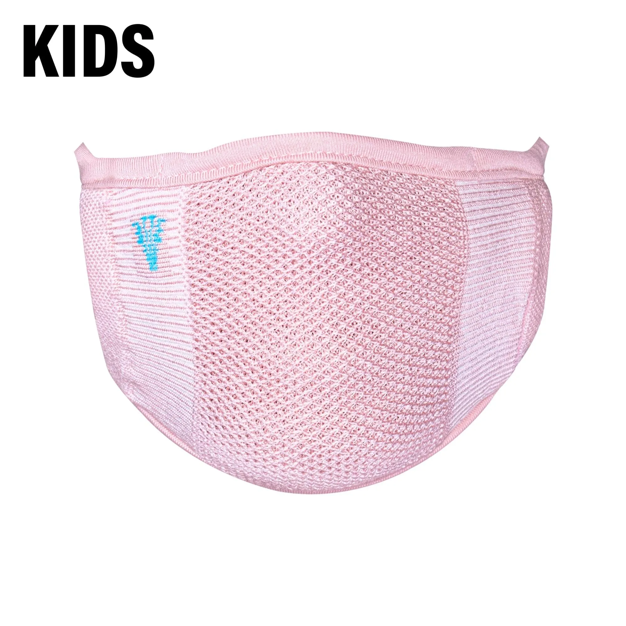2-Layer Anti-Bacterial Protection Mask for Kids, Fashion Coloured -Size - Small (3-7 Yrs) - Pack of 1