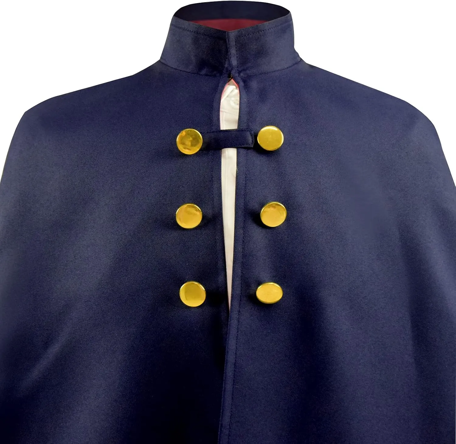 Adult Wirt Cosplay Halloween Wirt Mantle Cape Costume Men Navy Blue Cloak Uniform Outfits with Hat