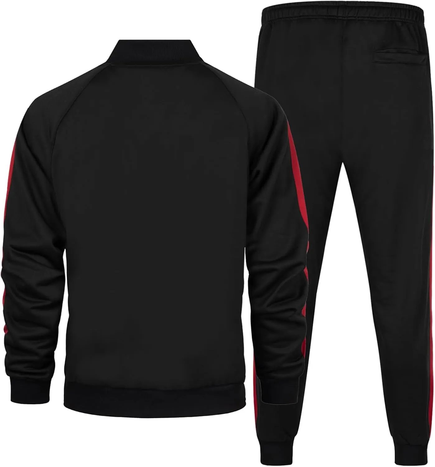 AOTORR Men's Tracksuit 2 Pieces Sweat Suits Casual Full Zip Long Sleeve Outfit Sports Jogging Suits Set