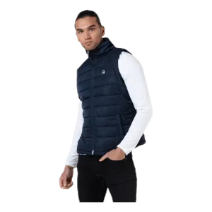 Aster Padded Vest Blue