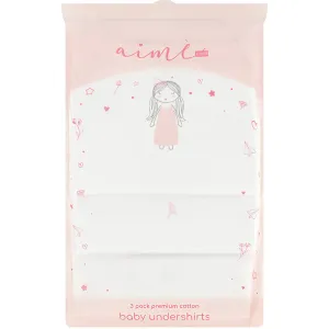 Baby Girl Aime Camisole Undershirts - 3 Pk.