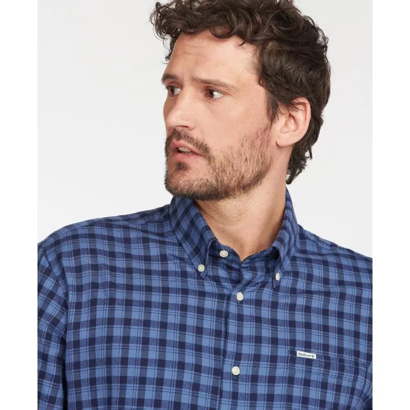 Barbour Lowfell Regular Fit Mens Shirt - Blue