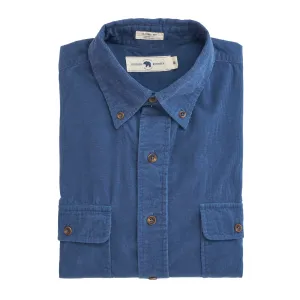 Blue Indigo Field Corduroy Shirt