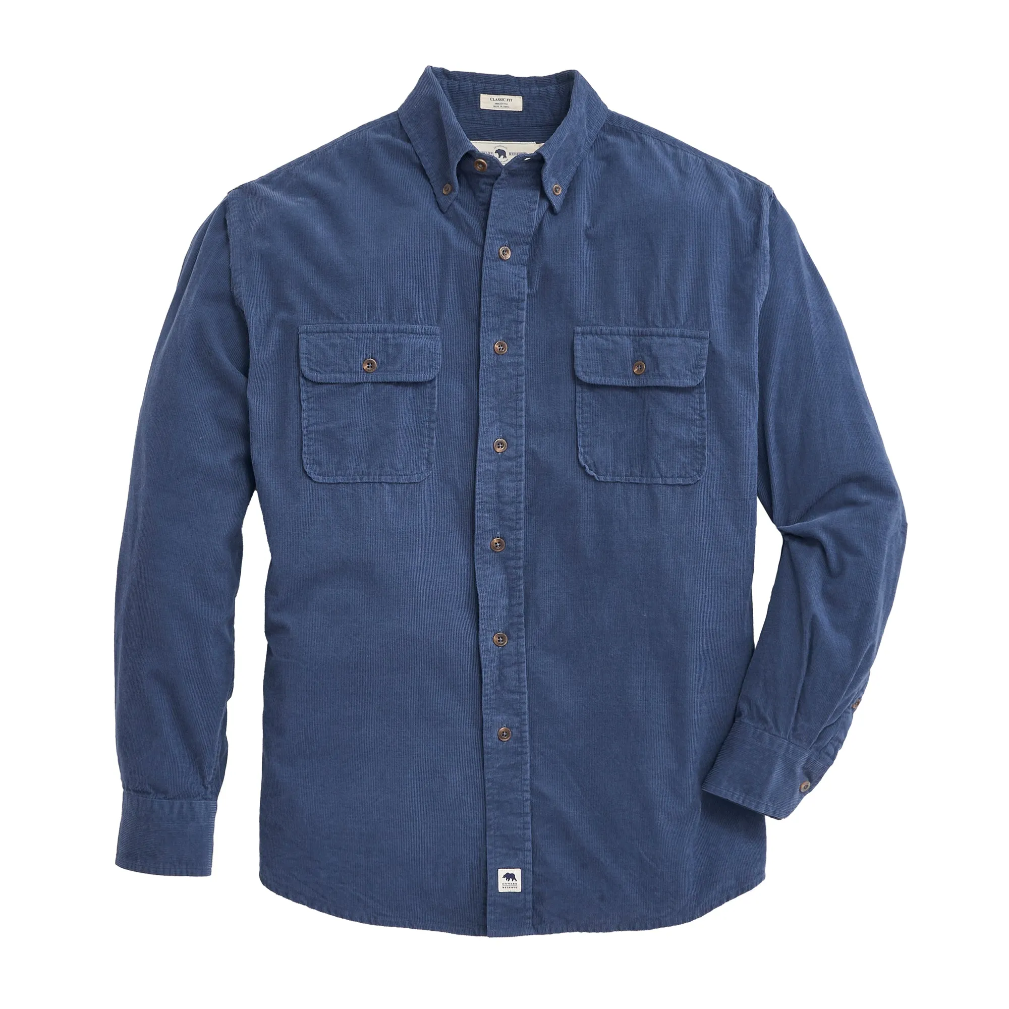 Blue Indigo Field Corduroy Shirt