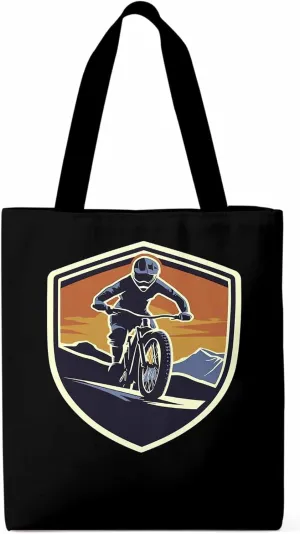 Canvas Tote Bag, Cartoons Extreme Sports Aesthetic Canvas Tote Handbags for Women Shoulder Bag,