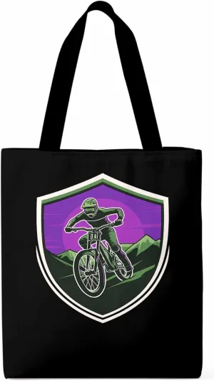 Canvas Tote Bag, Cartoons Extreme Sports Badges Aesthetic Canvas Tote Handbags for Women Shoulder Bag,