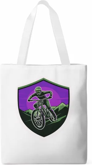 Canvas Tote Bag, Cartoons Extreme Sports Badges Aesthetic Canvas Tote Handbags for Women Shoulder Bag,