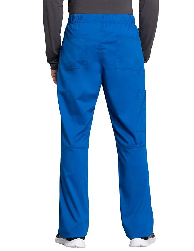 Cherokee Workwear Revolution Tech Men's Mid Rise Straight Leg Zip Fly Tall Pant