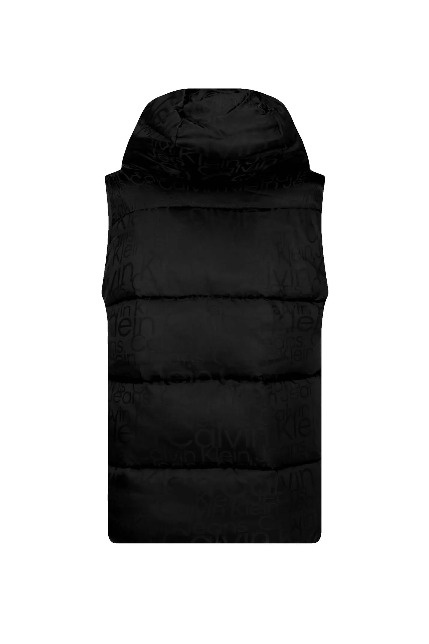 Debossed Logo Aop Padded Vest