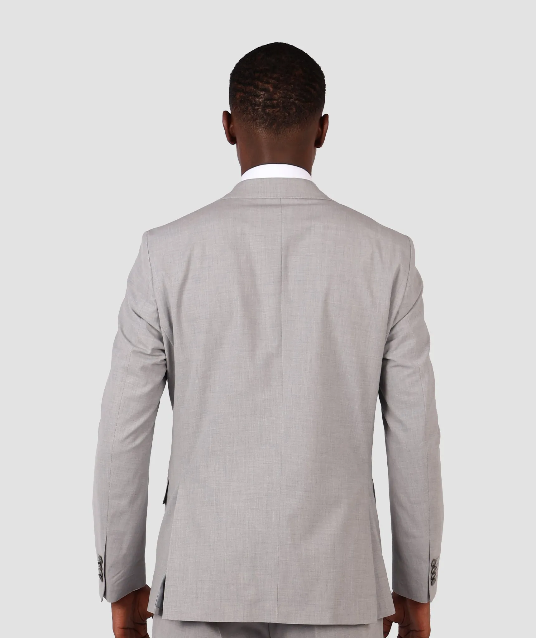 DS Damat Light Grey  Classic Suit -41% Wool
