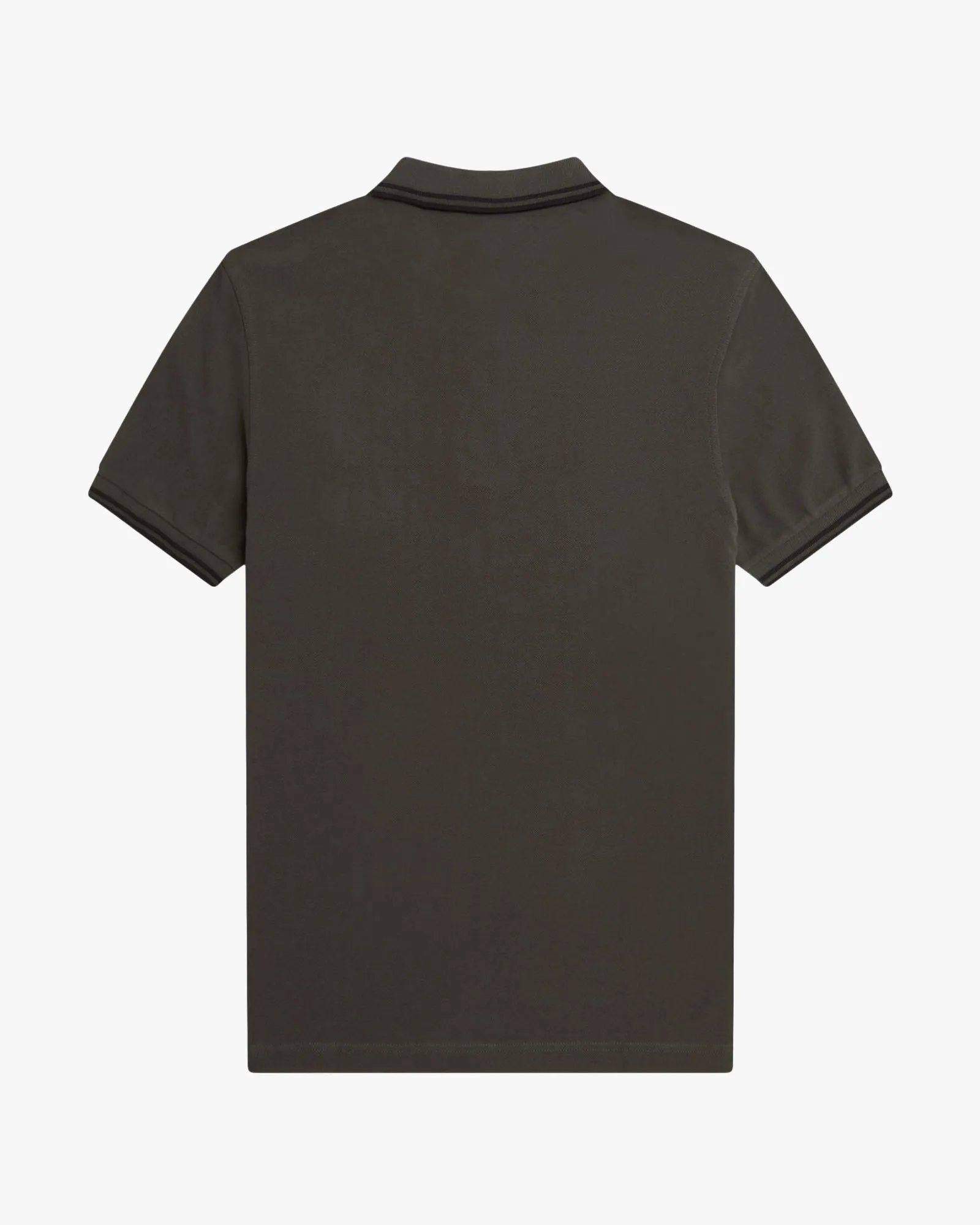 Fred Perry Twin Tipped Polo Shirt - Field Green / Black