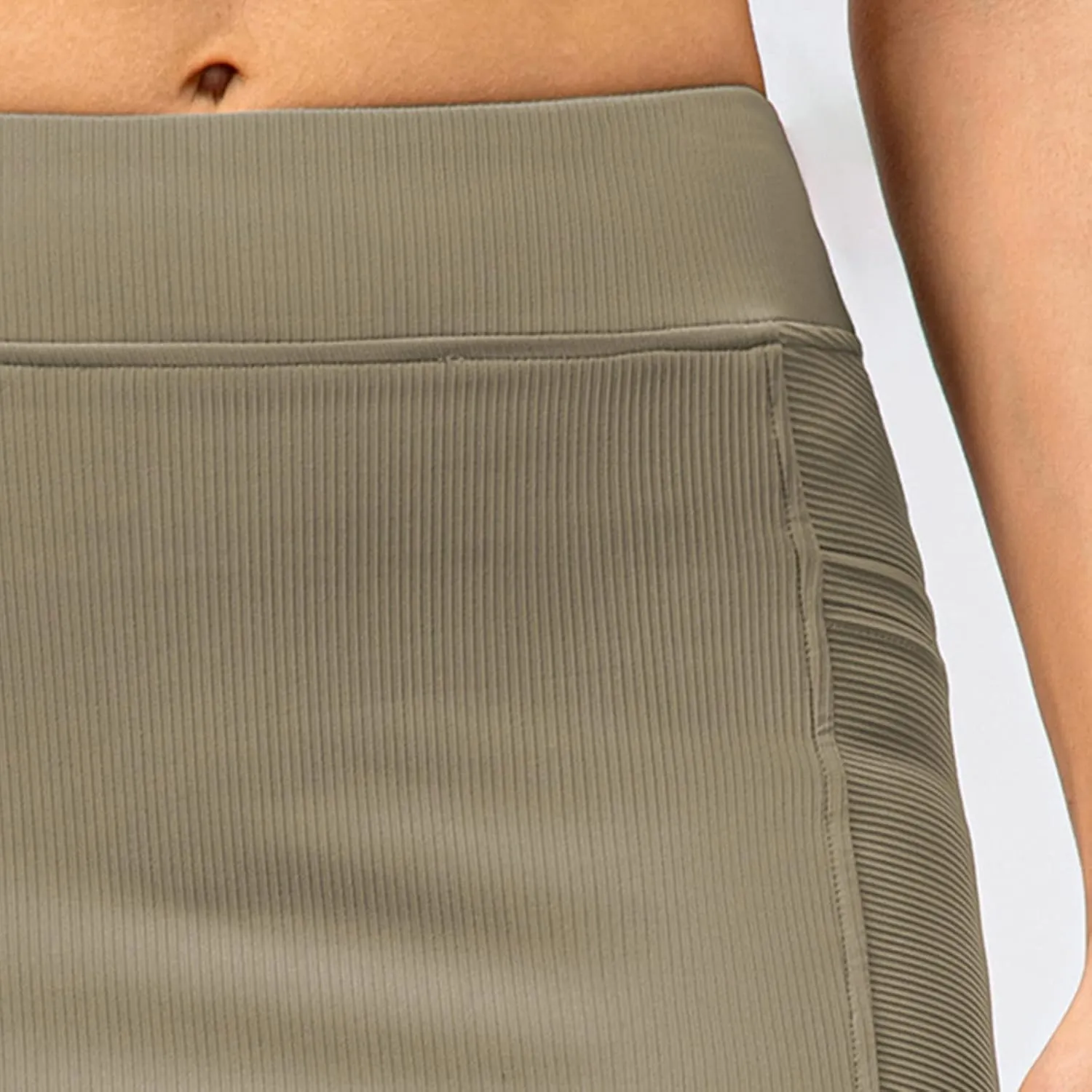 High Waisted Skirts for Women,Side Drawstring Stretchy Wrap Golf Skirts with Shorts,Dressy Going Out Skirt Outfits