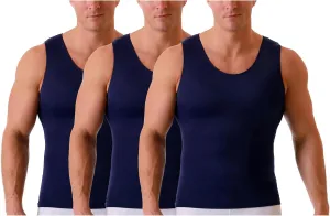 Insta Slim ISPRO Slimming Muscle Tank Top Shapewear Compression Shirt for Men (Made in The USA)