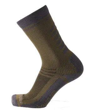 Lightweight Waterproof Crosspoint Classic Socks Fatigue Green by Showers Pass