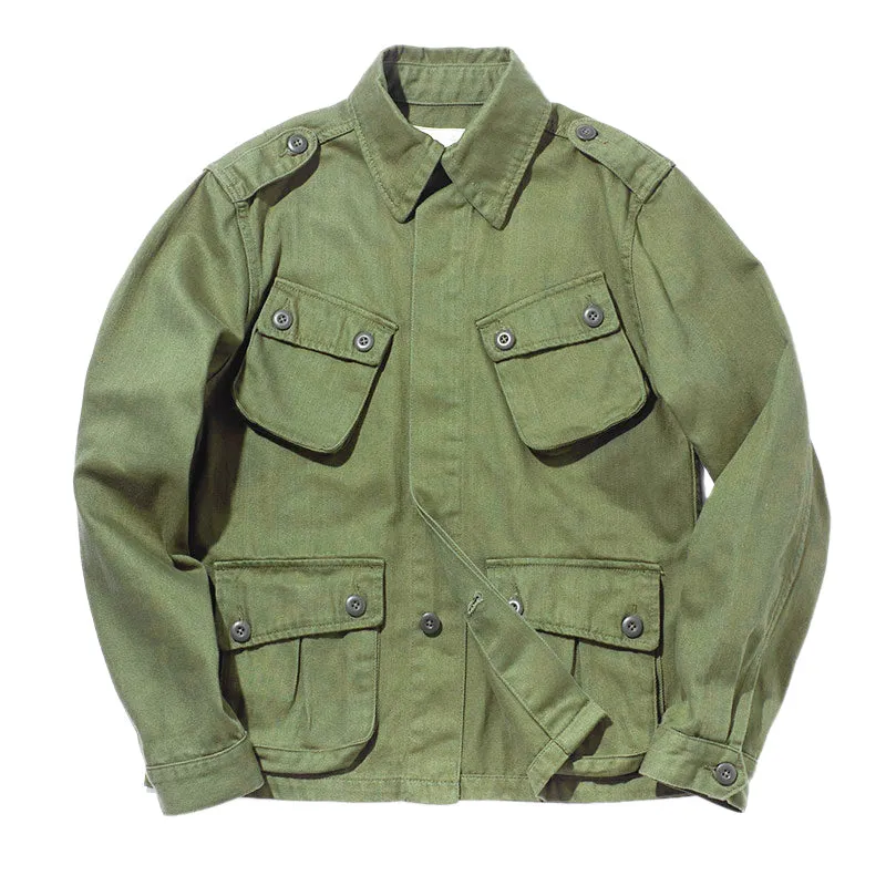 M65 Retro Military Style Field Cargo OG-107 Jacket