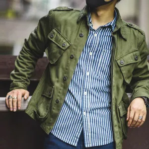 M65 Retro Military Style Field Cargo OG-107 Jacket