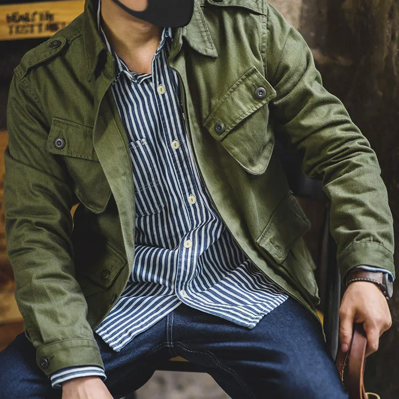 M65 Retro Military Style Field Cargo OG-107 Jacket