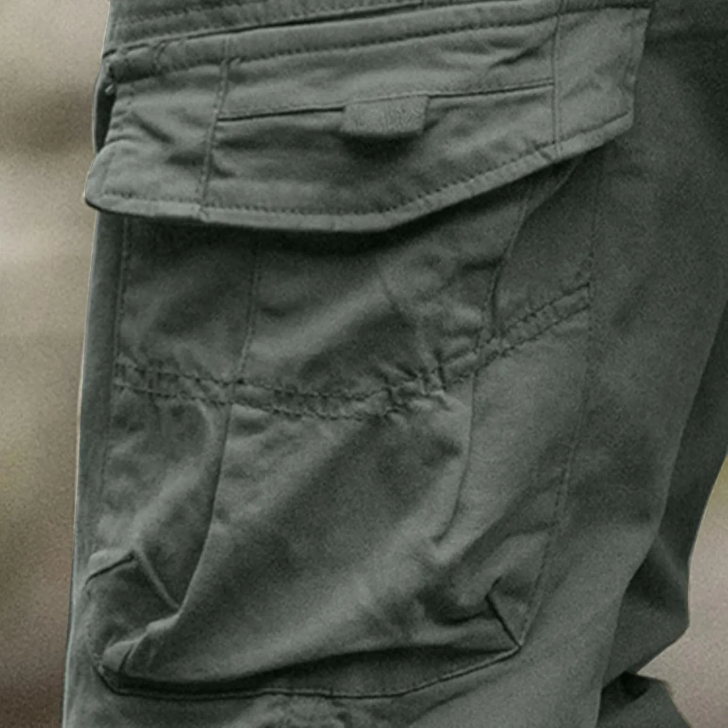 Mens Casual Joggers Pants Hiking Drawstring Chino Cargo Pants for Men Straight Leg Athletic Mountain Outdoor Pants