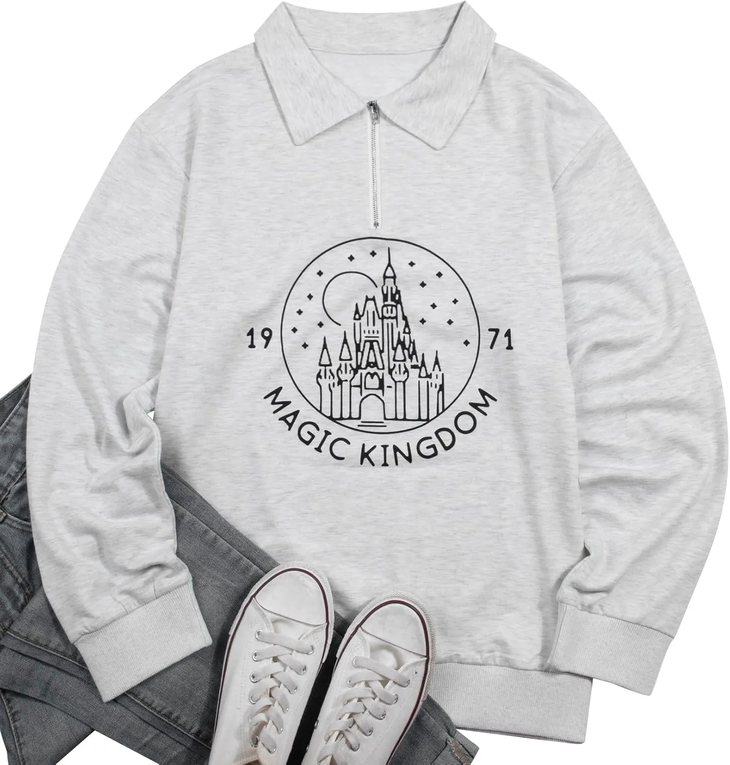 MNLYBABY I Am Done Adulting Sweatshirt for Women Cute Graphic Sweatshirts Casual Long Sleeve Vacation Trip Shirt Tops