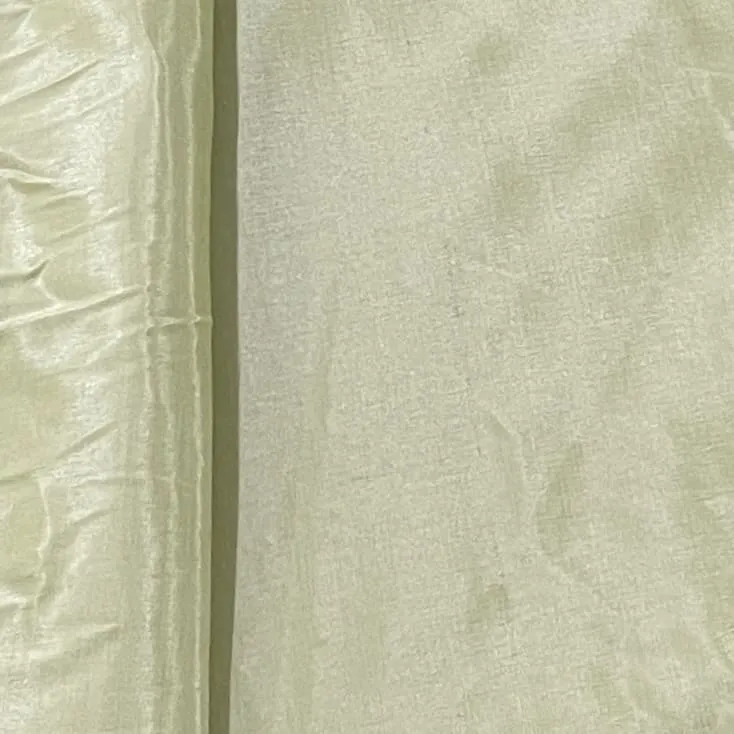 Moss Green Solid Shantoon Fabric