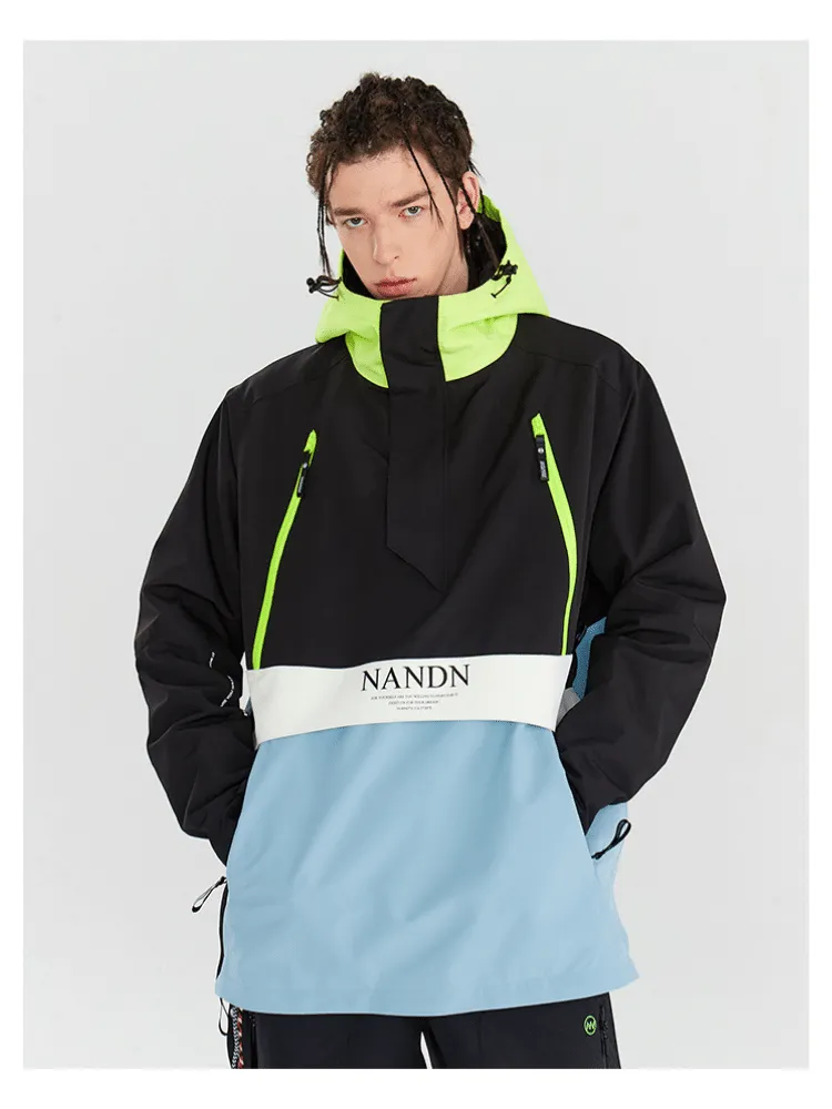 NANDN Insulated Colorblock Hood Jacket - Men's