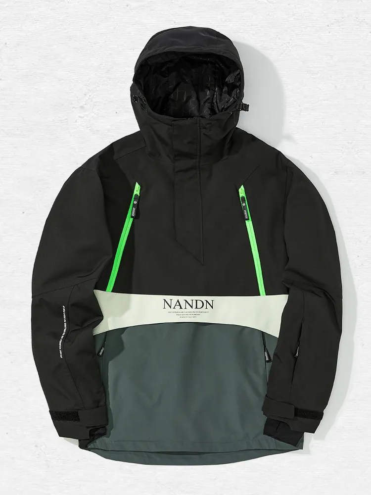 NANDN Insulated Colorblock Hood Jacket - Men's