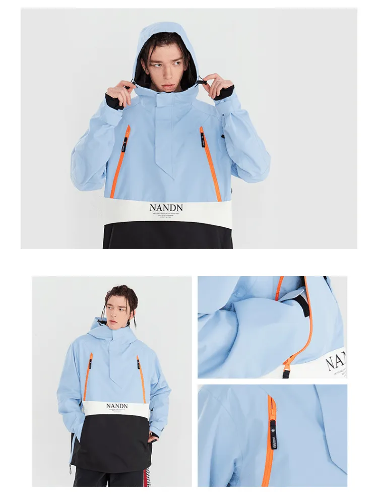 NANDN Insulated Colorblock Hood Jacket - Men's