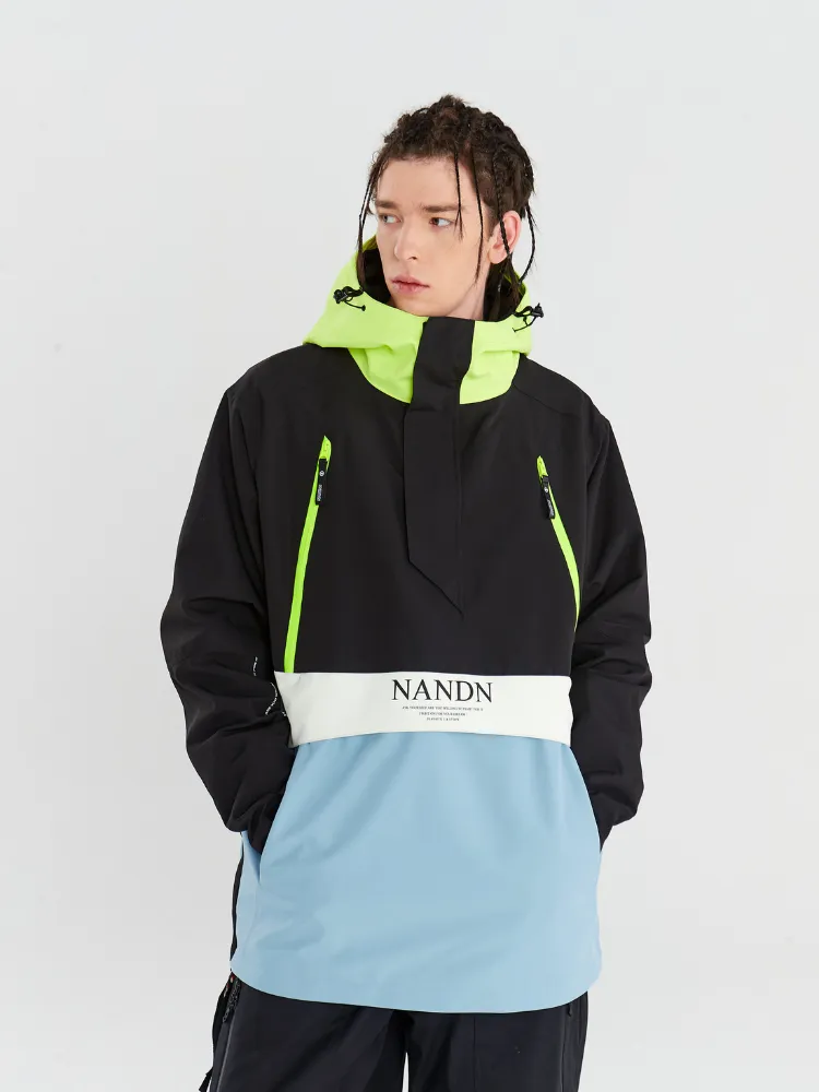 NANDN Insulated Colorblock Hood Jacket - Men's