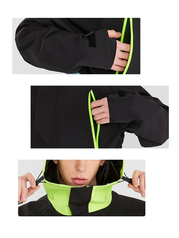 NANDN Insulated Colorblock Hood Jacket - Men's