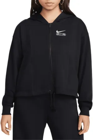 Nike Air Women's Full-zip Oversized French Terry Hoodie Womens Size- Small