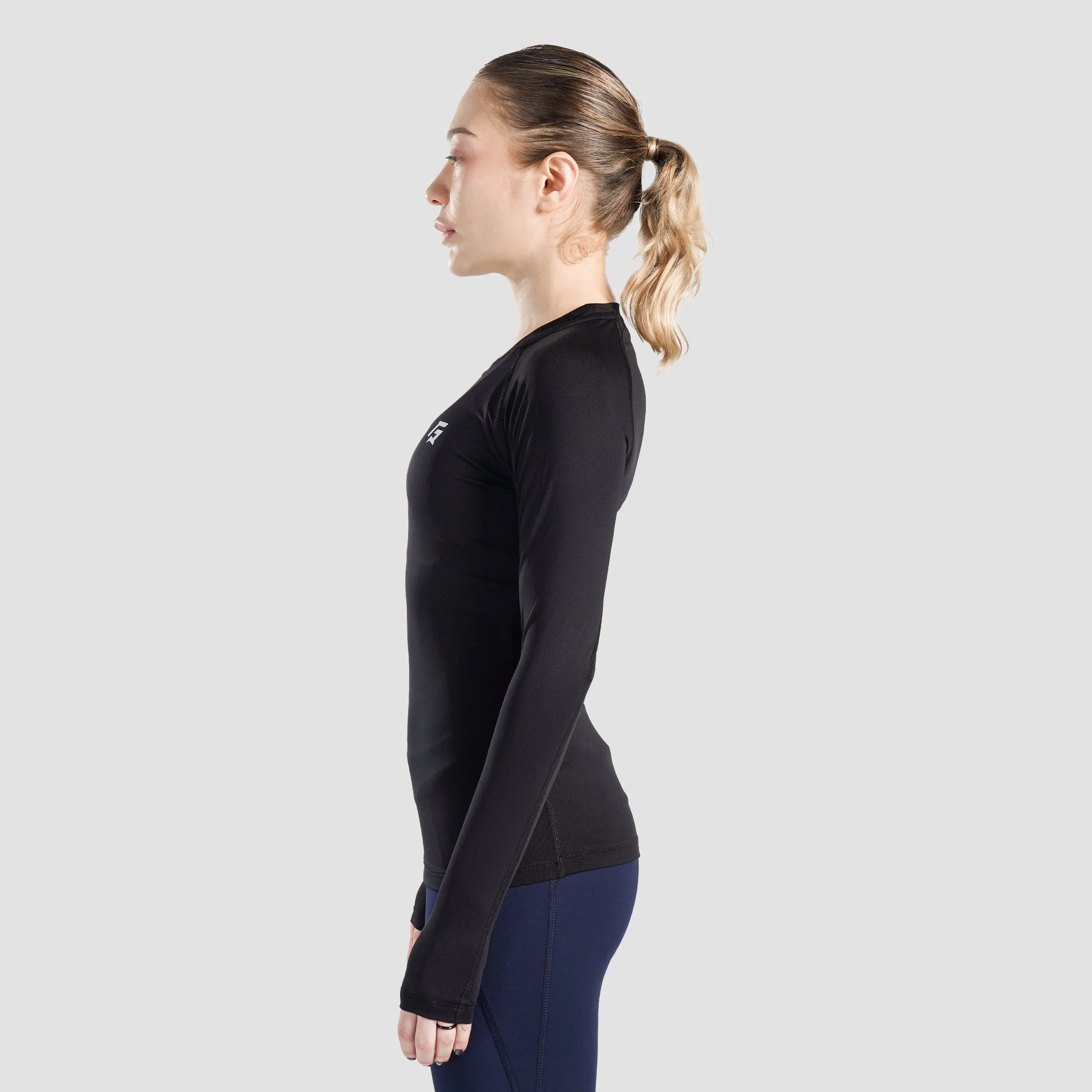 Prime Compression Long Sleeves (Black)