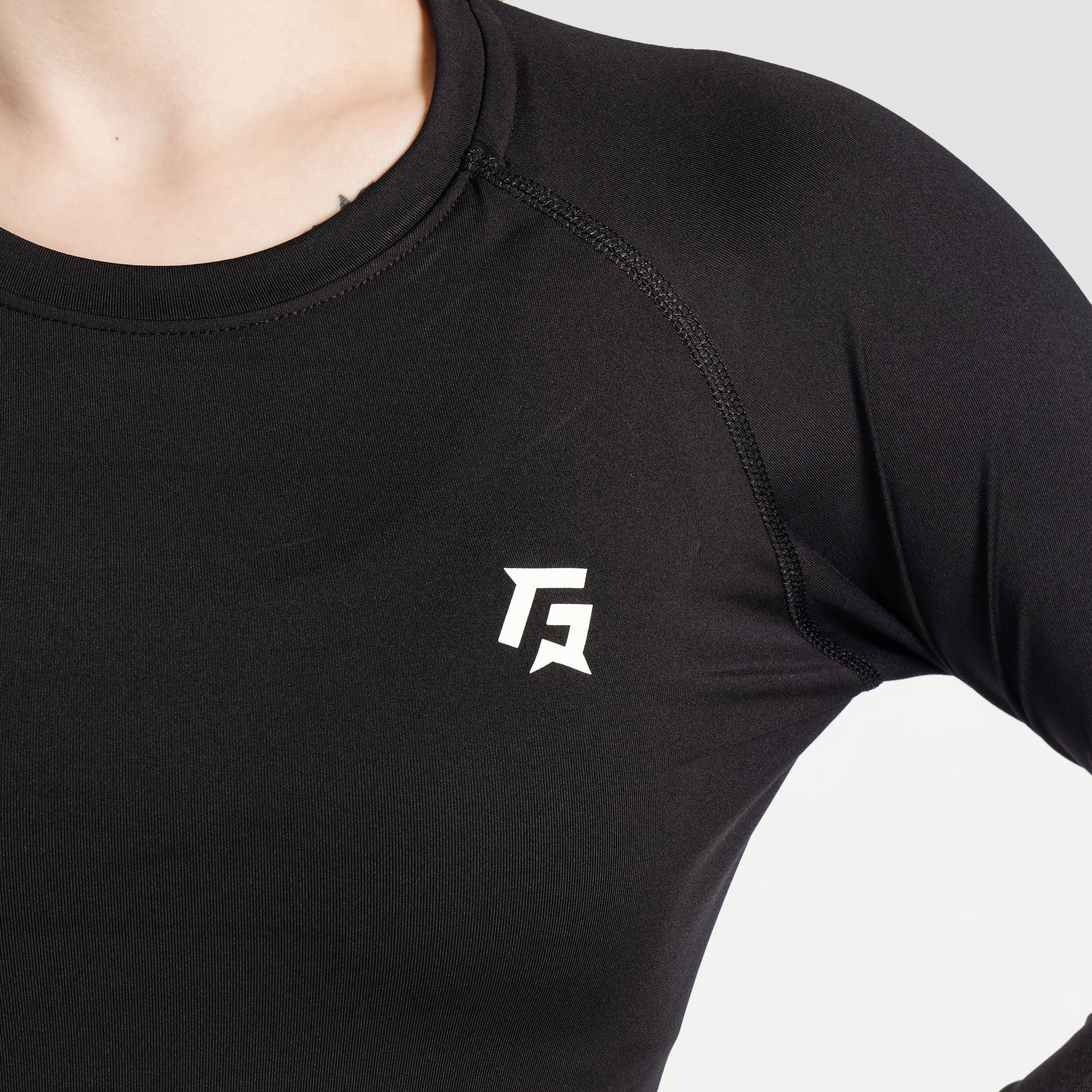Prime Compression Long Sleeves (Black)