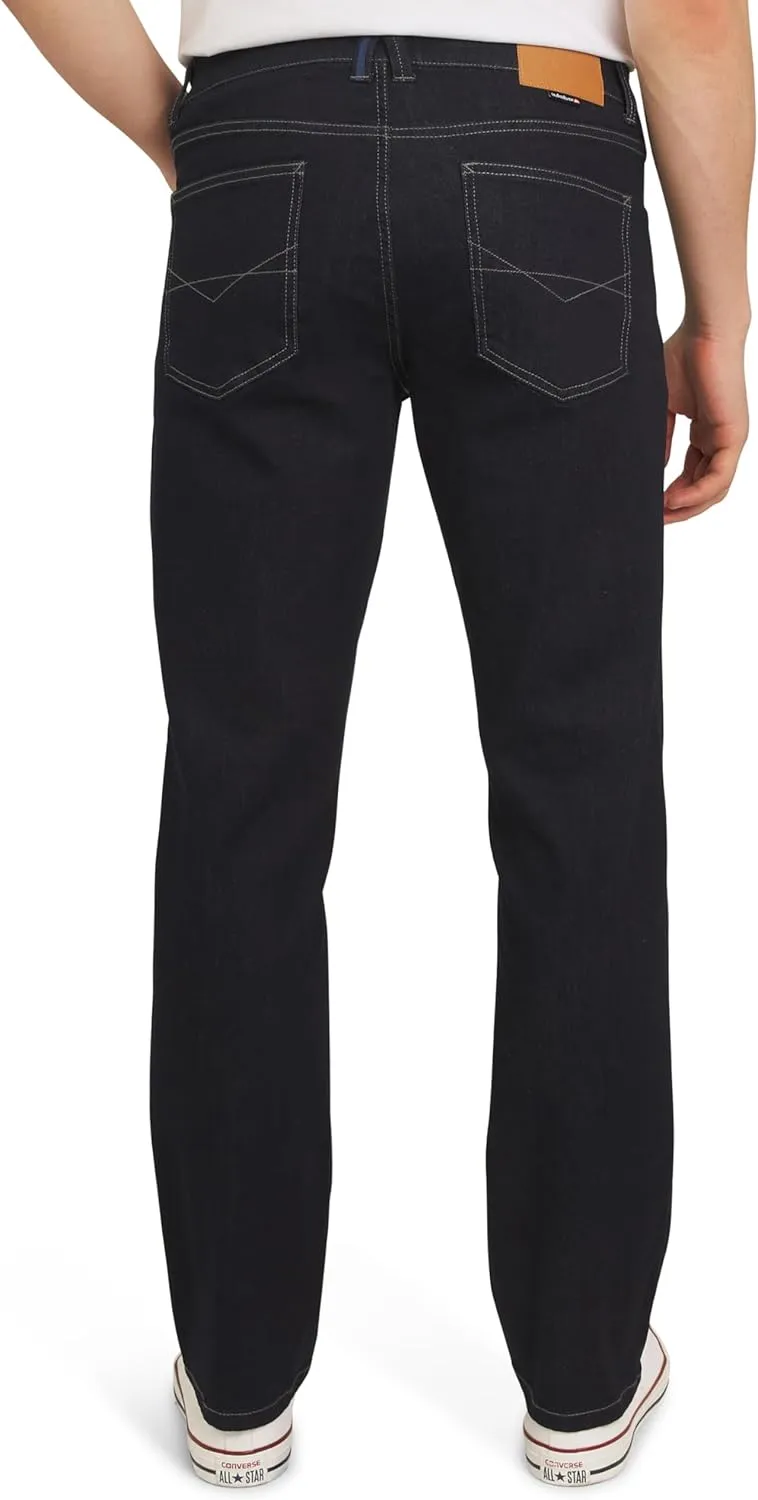 Quiksilver Men's 5 Pocket Straight Fit Stretch Waist Denim Jeans