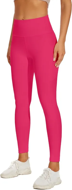 RAYPOSE Womens Workout Capri Leggings for Women with Pockets Plus Size Basic Pants Yoga Gym Casual Summer