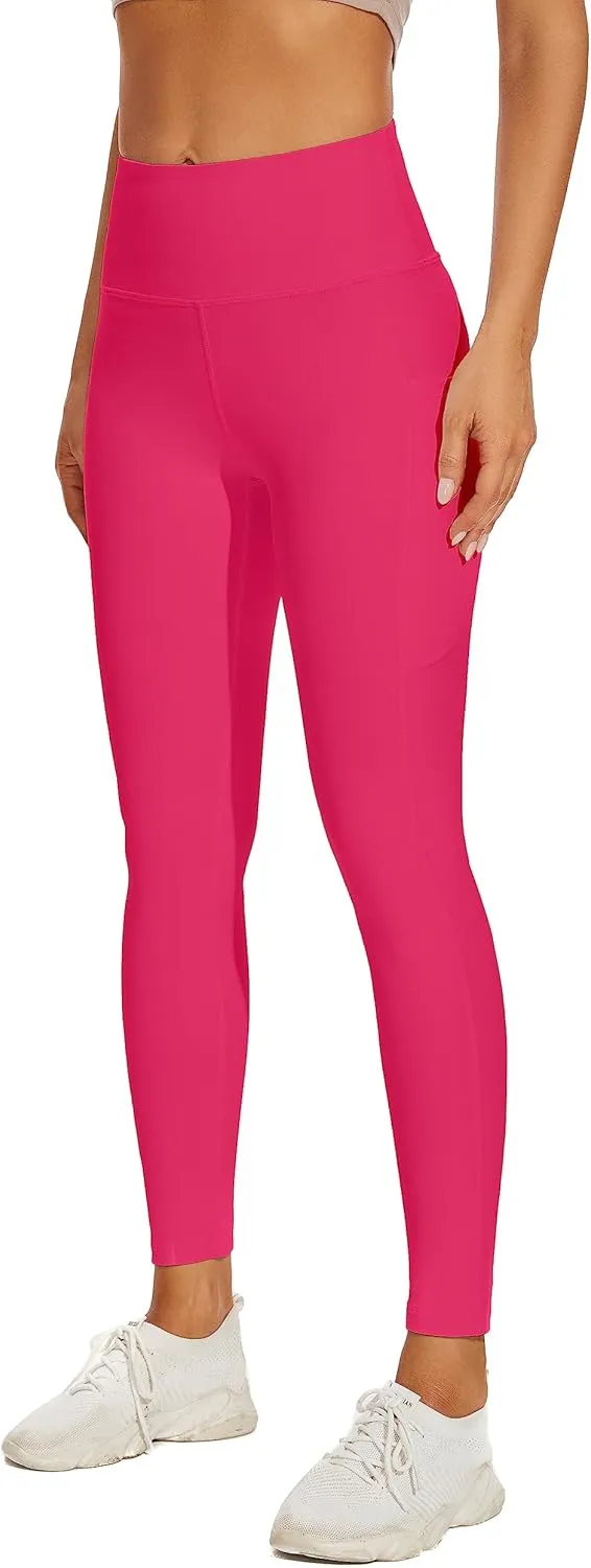 RAYPOSE Womens Workout Capri Leggings for Women with Pockets Plus Size Basic Pants Yoga Gym Casual Summer