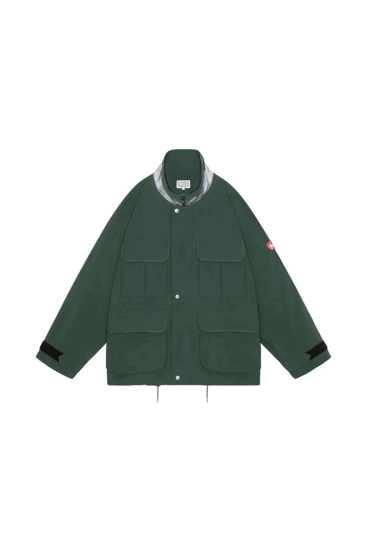 REFLECT COLLAR ZIP JACKET