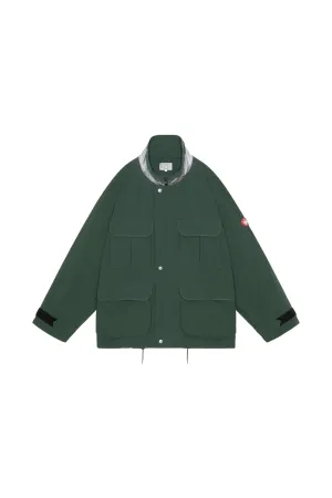 REFLECT COLLAR ZIP JACKET