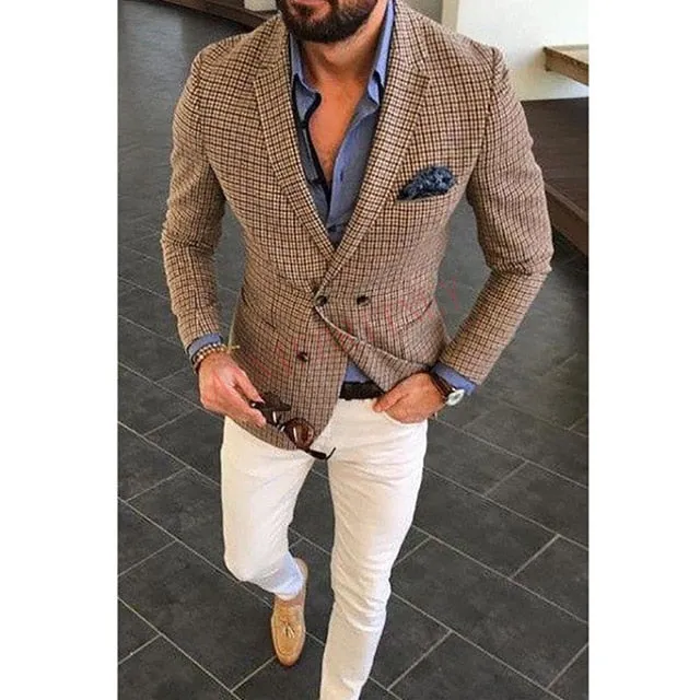 Slim Fit Fashion Men's Suit