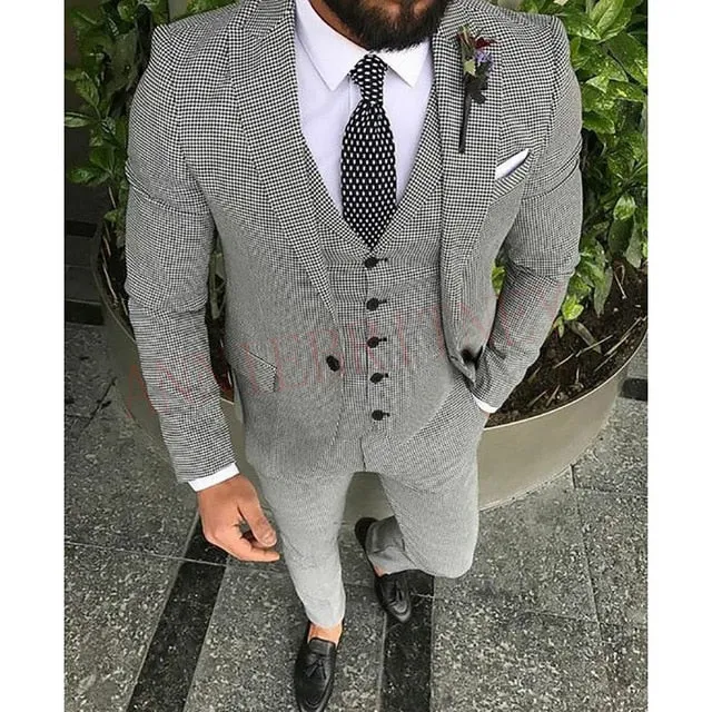 Slim Fit Fashion Men's Suit