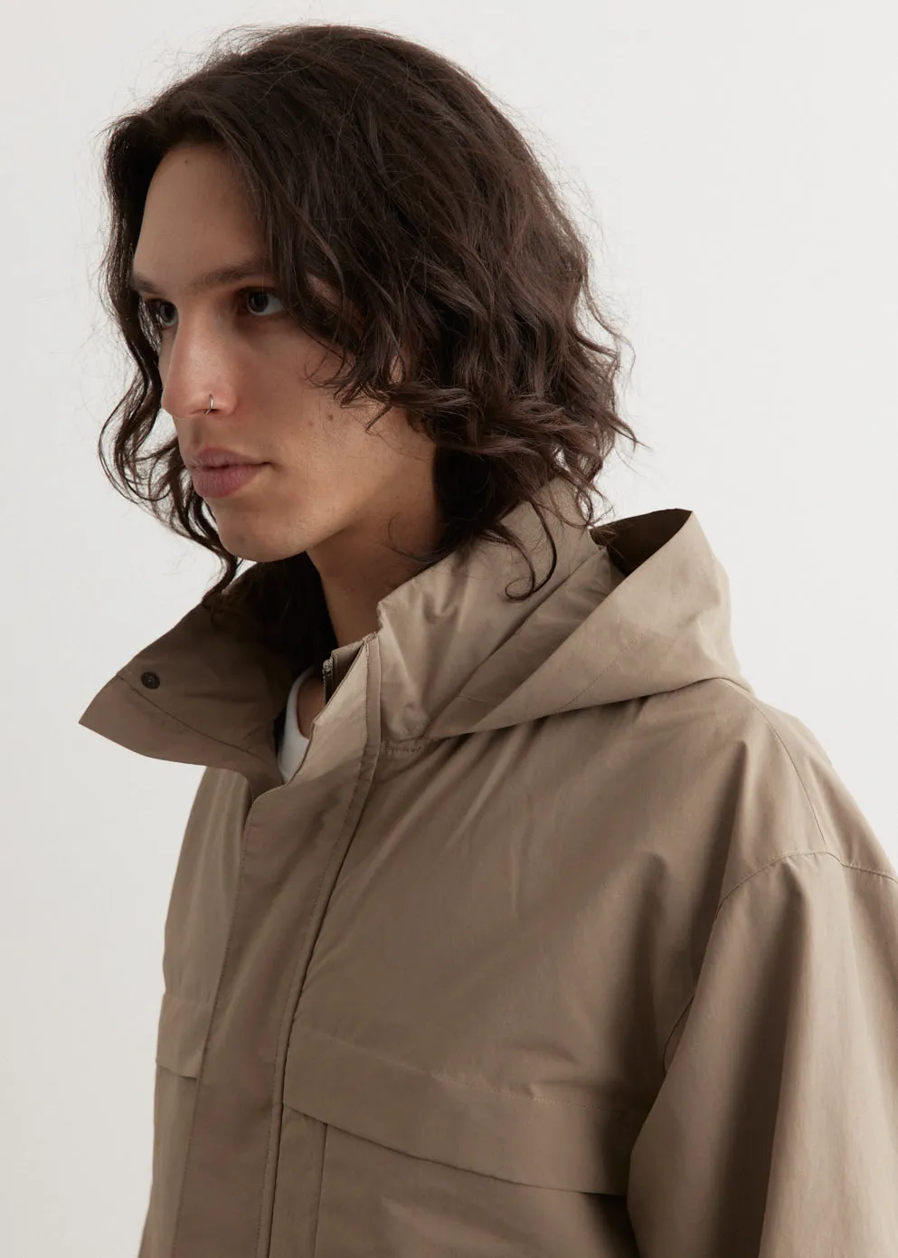 Stand Collar Field Jacket