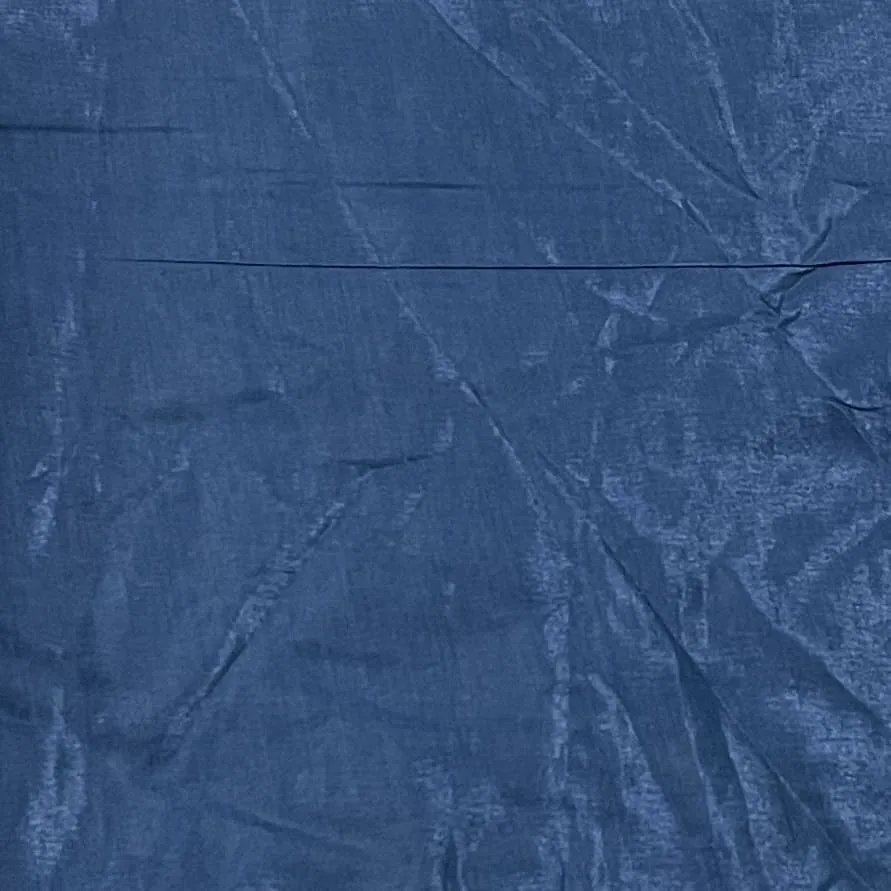 Teal Blue Solid Shantoon Fabric