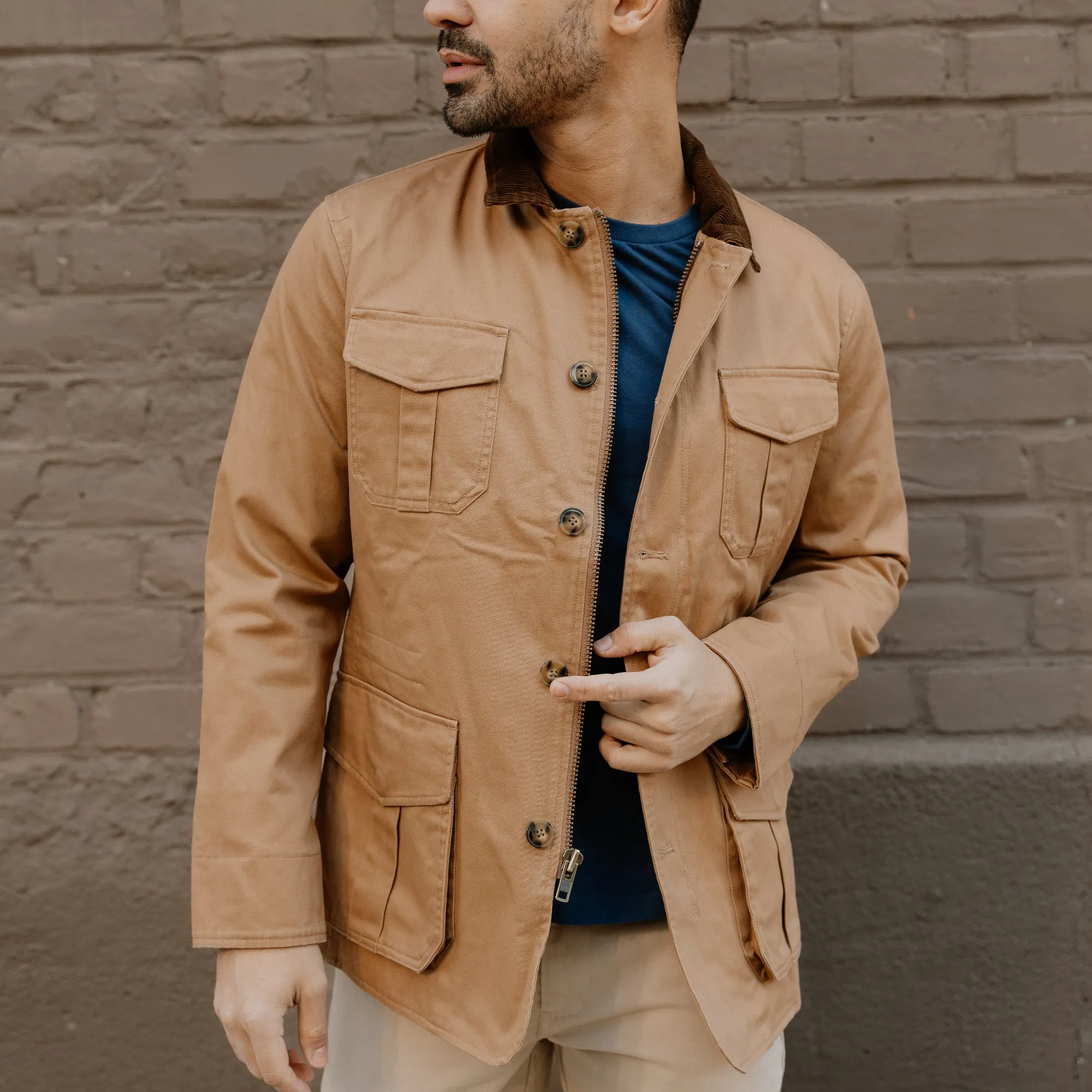 Tribeca Field Jacket - Tobacco
