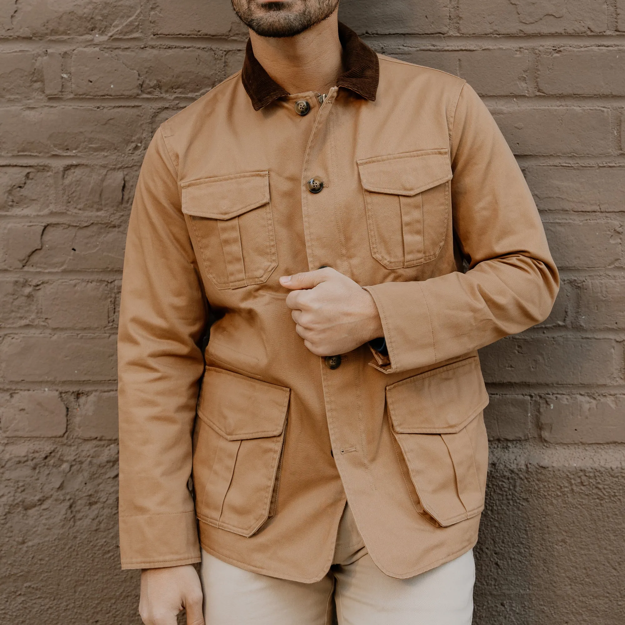 Tribeca Field Jacket - Tobacco