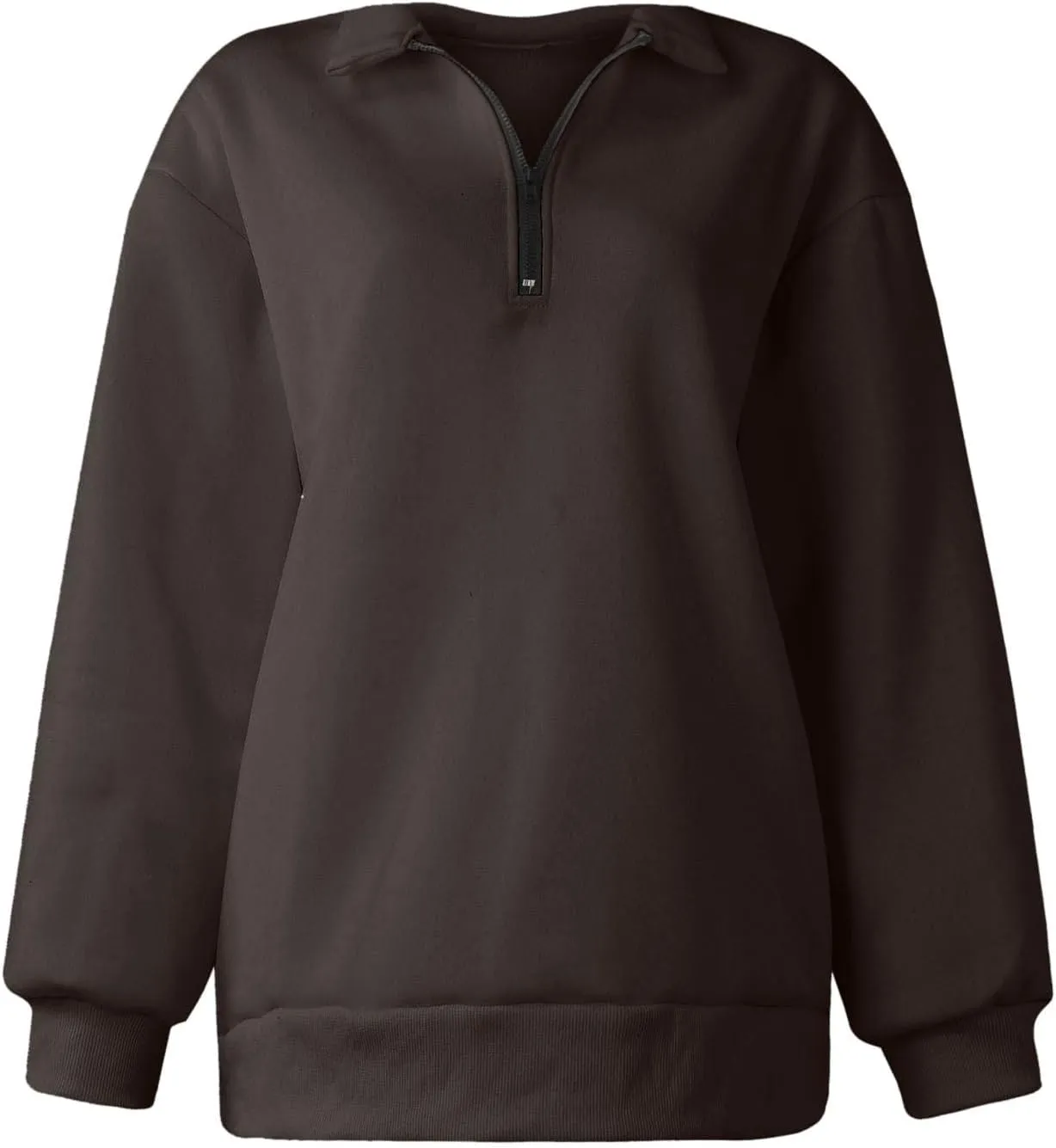 Womens Oversized Sweatshirts Hoodies Half Zip Pullover Fall Fashion Outfits 2023 Y2k Clothes