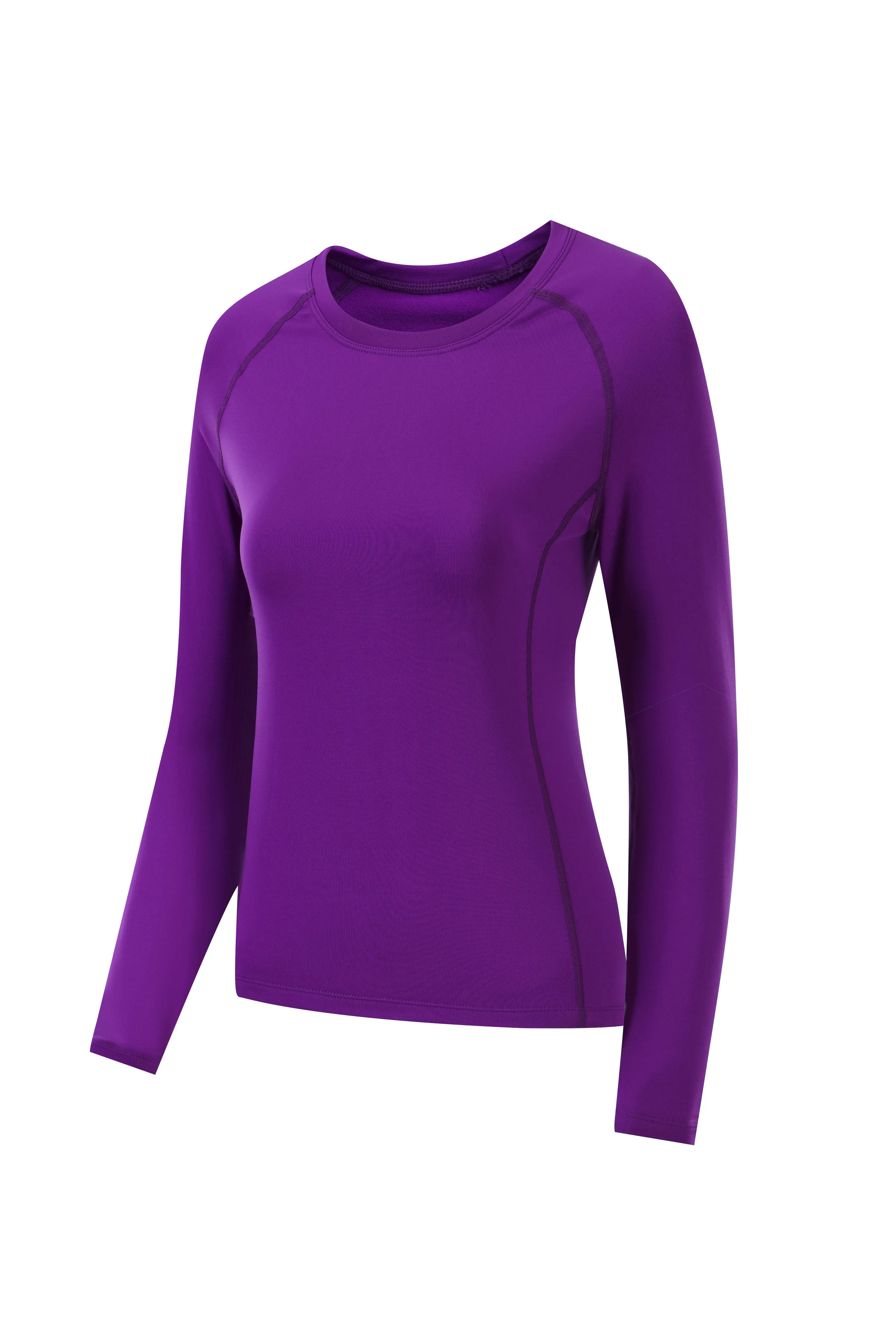 Women's SubZero Fleece Lined Thermal Long Sleeve T Shirt