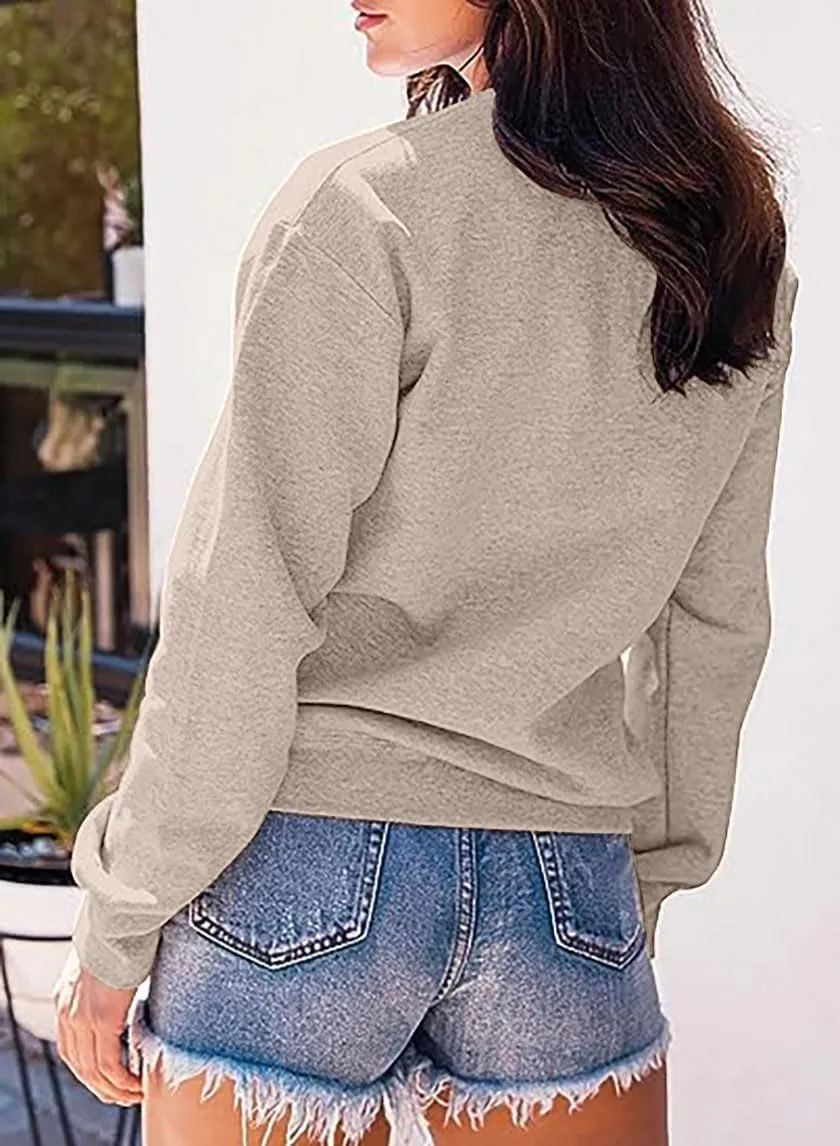 Yes I'm Cold Sweatshirts for Women Funny Letter Print Hoodies Long Sleeve Pullover Top