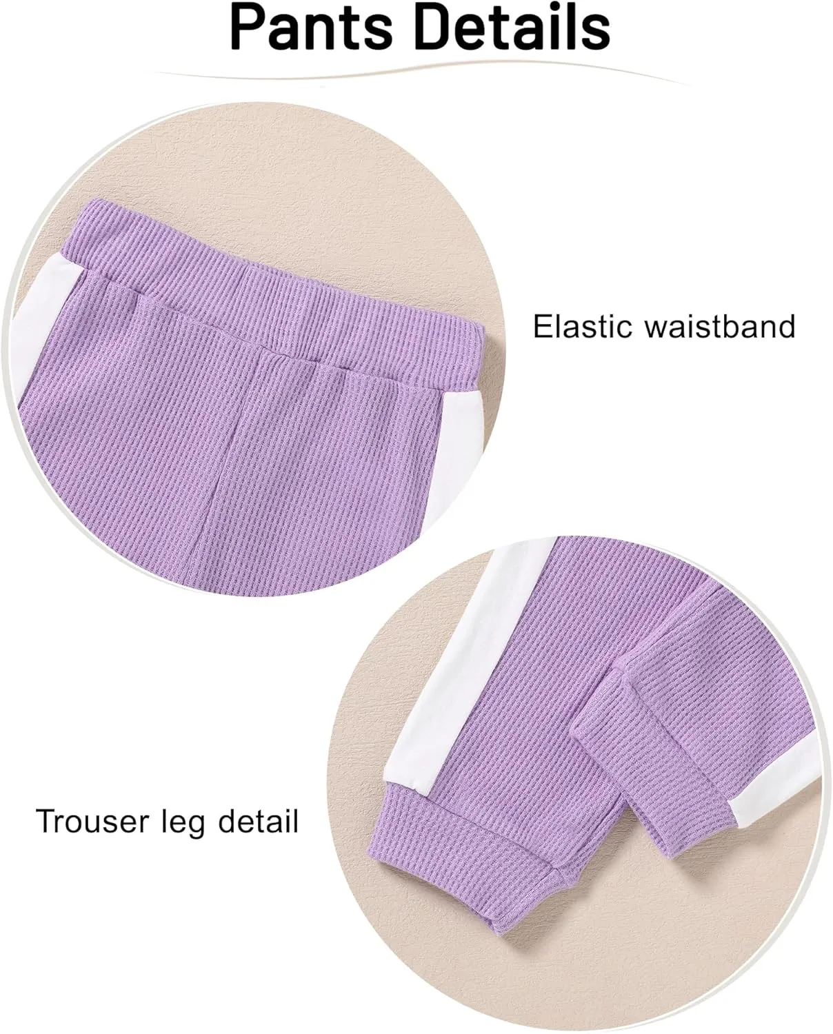 ZOEREA Toddler Baby Girls Clothes Outfits Long Sleeve Pullover Sweatshirt Tops   Pants Set Fall Winter Sweatsuits 1-6T